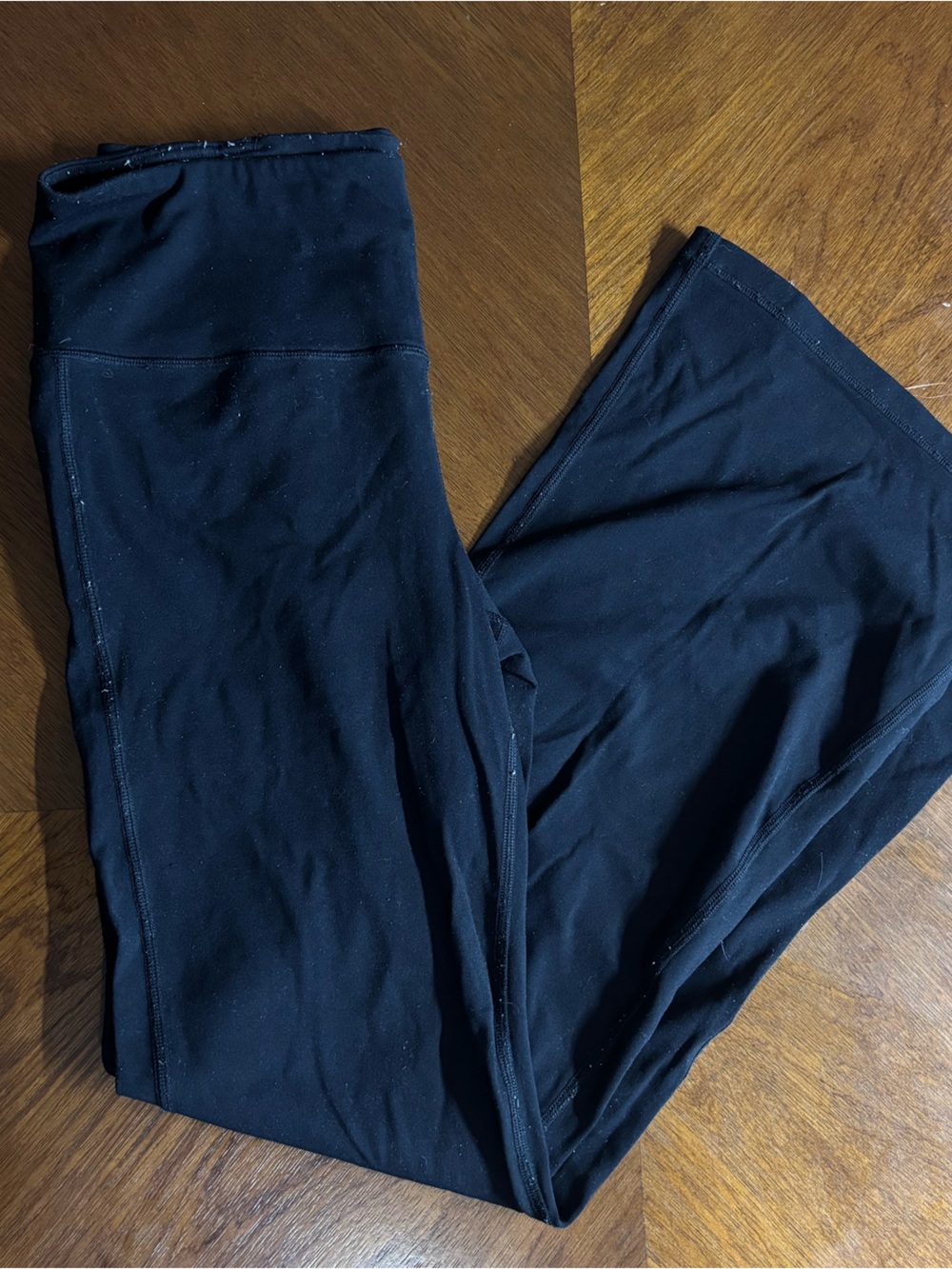 Black Stretch Athletic Leggings